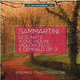 Sammartini, G B: 12 sonaattia (2 CD)
