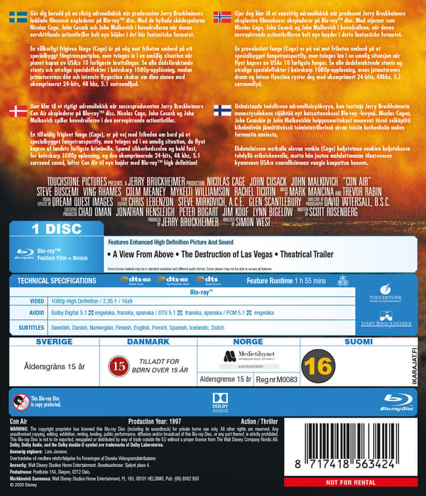 Con Air (Blu-ray)
