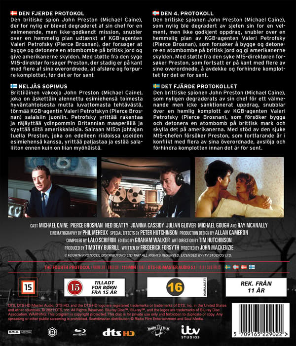 Det fjärde protokollet / The Fourth Protocol (Blu-ray)