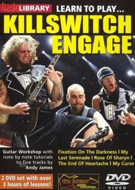 Opi soittamaan Killswitch Engage James An (DVD)