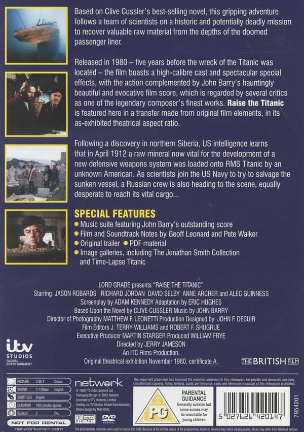 Raise the Titanic / Raise the Titanic (DVD)