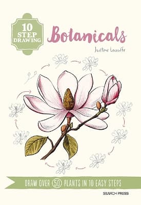 10 Step Drawing- Botanicals (Bok / Häftad)