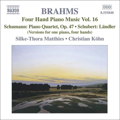 Brahms: Firehændig klavermusik bind 16 (CD)