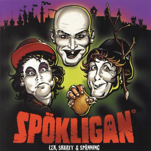 Spökligan: Lek skratt & spänning (CD)