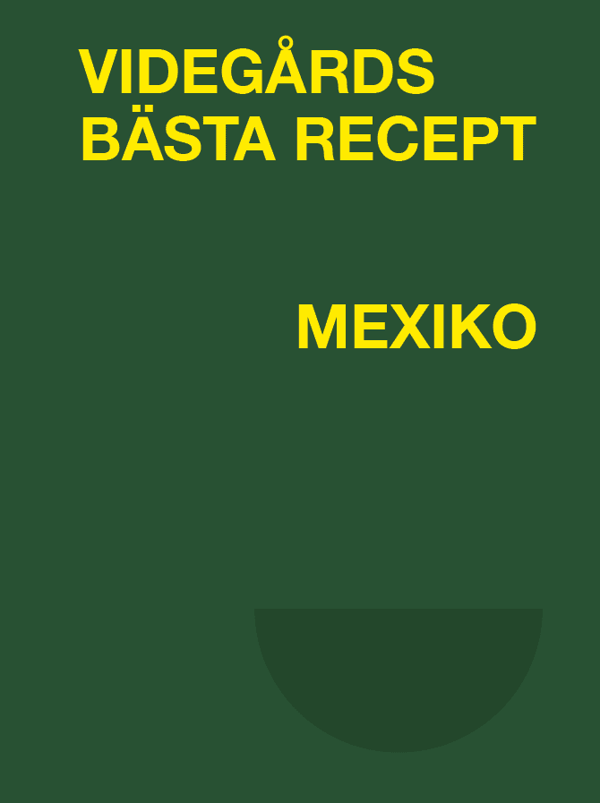 Videgårds Bästa Recept. Mexiko (Bok / Flexband)