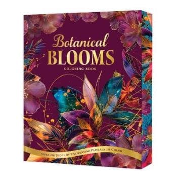 Botanical Blooms Coloring Book (Bok / Häftad)