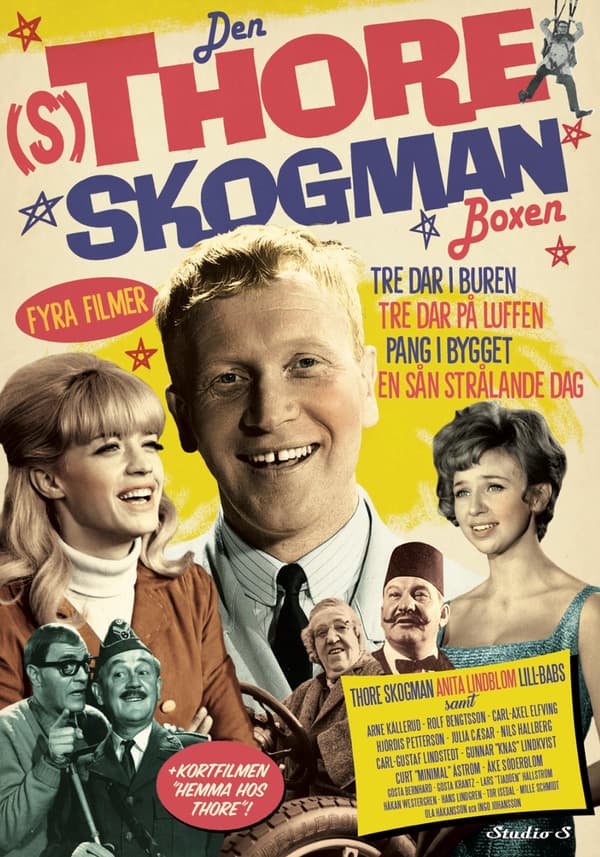 Den (S)Thore Skogman -boksi (4 elokuvaa) (4 DVD)