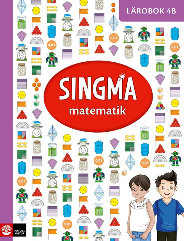 Singma Matematik 4b Lärobok (Bok / Häftad)