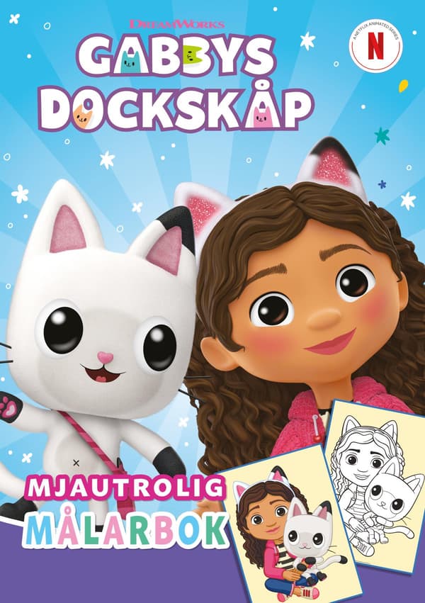 Mjautrolig Målarbok (Bok / Häftad)