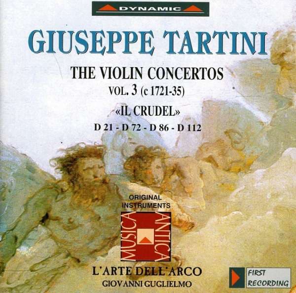Tartini: Viulukonsertot Vol 3 (CD)