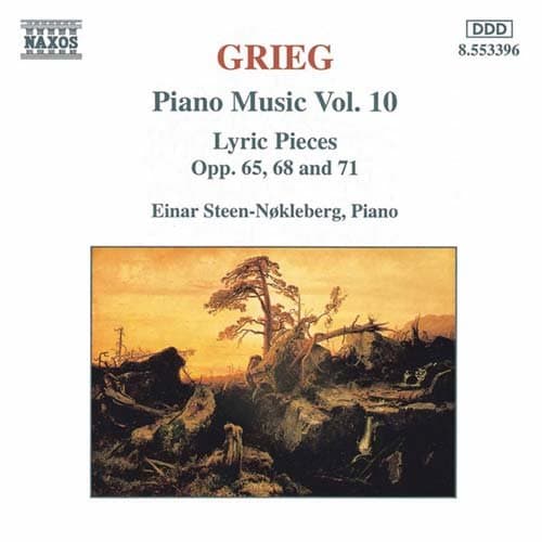 Grieg: Pianomusiikkia osa 10 (CD)
