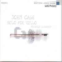 Cage John: Solo For Cello (CD)