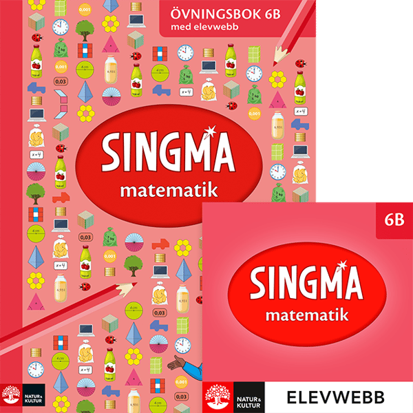 Singma Matematik 6b Övningsbok Med Elevwebb (Bok / Häftad)