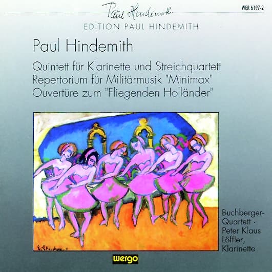 Hindemith Paul: Klarinettikvintetto (CD)