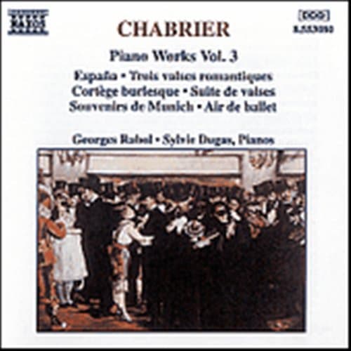 Chabrier: Værker For Klaver Vol 3 (CD)