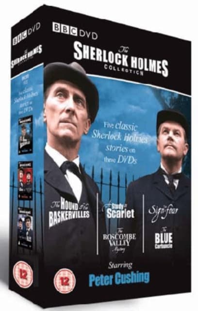 Sherlock Holmes -kokoelma (3 DVD)
