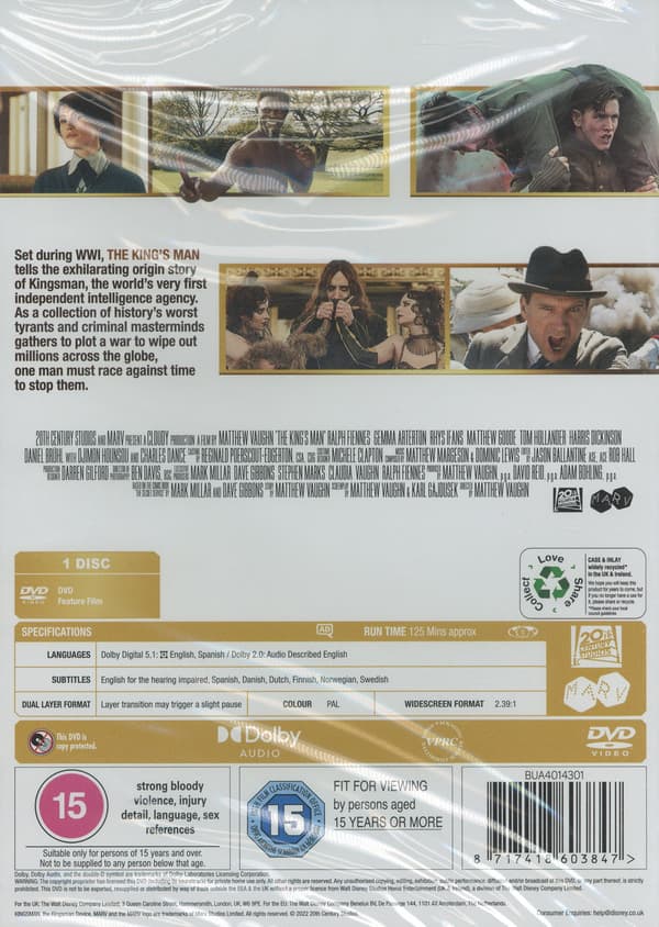 The Kingsman 3 (DVD)