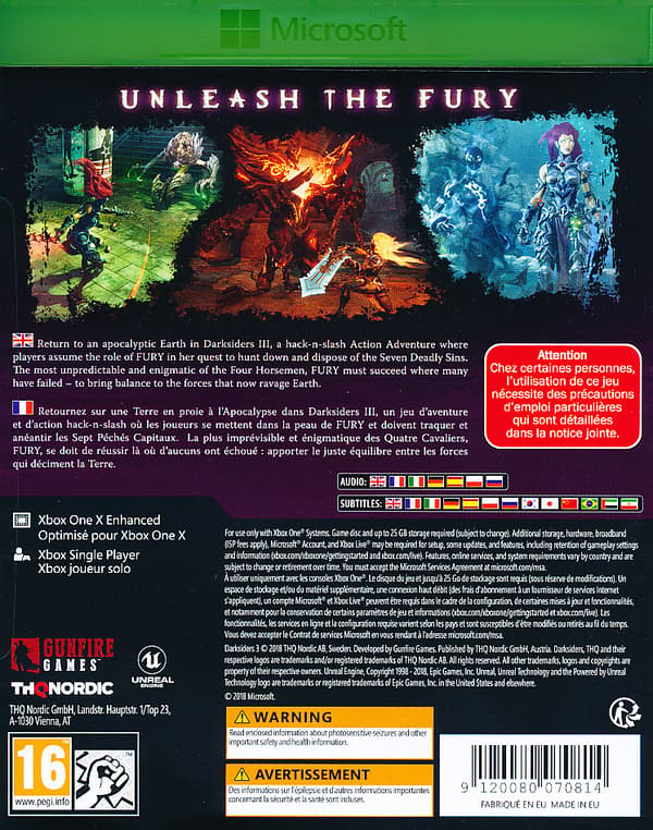 Darksiders 3 (XBOXONE)