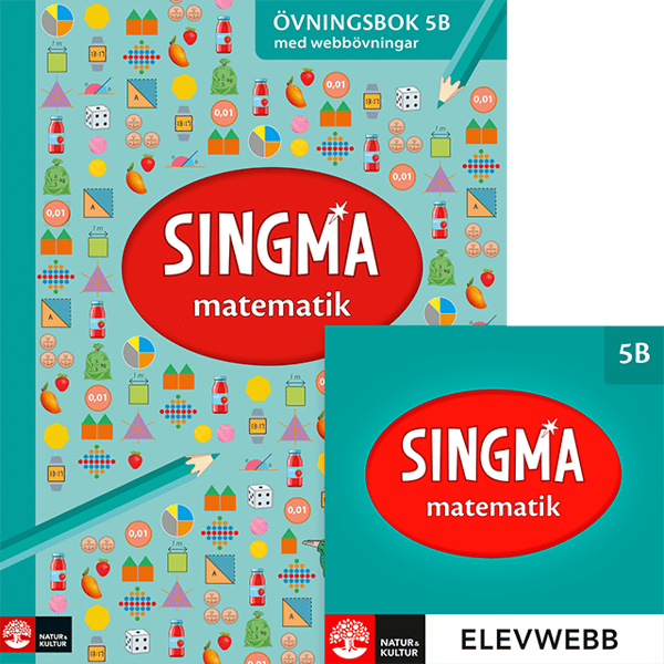 Singma Matematik 5b Övningsbok Med Elevwebb (Bok / Häftad)