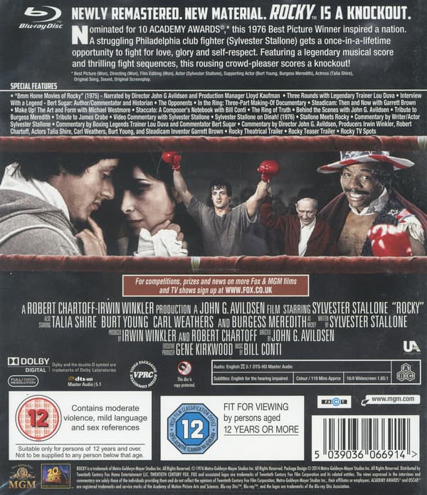 Rocky (Blu-ray / Restored Edition)