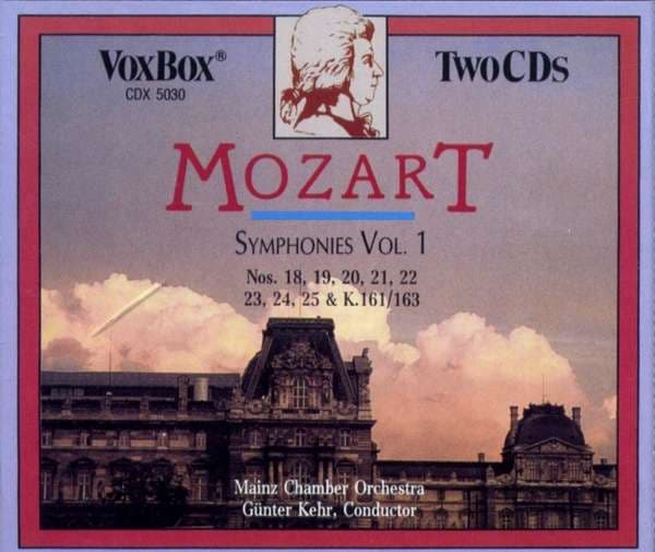 Mozart: Sinfoniat Vol 1 (2 CD)