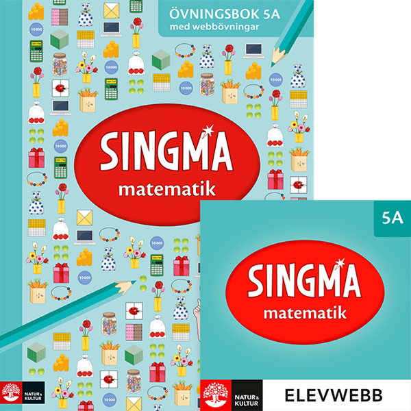 Singma Matematik 5a Övningsbok Med Elevwebb (Bok / Häftad)