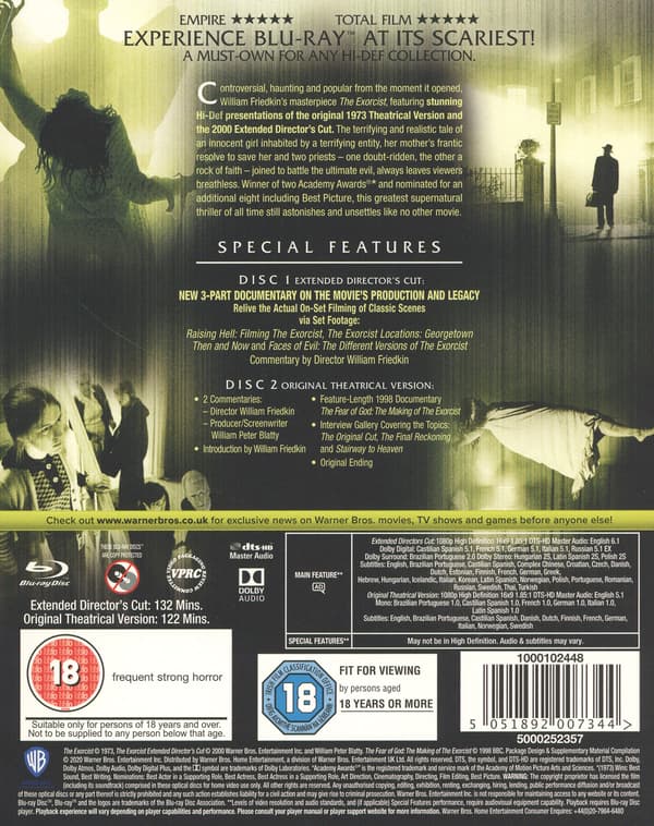 The Exorcist: Extended Director's Cut (2 Blu-ray)