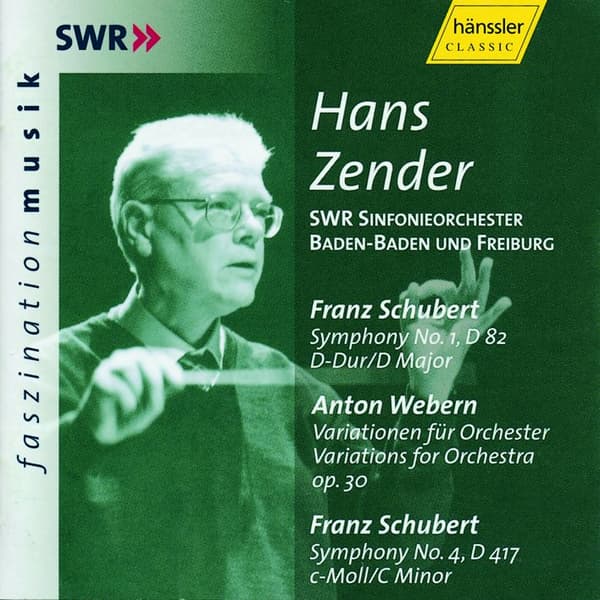 Schubert: Symfoni nr. 1 og 4 (CD)