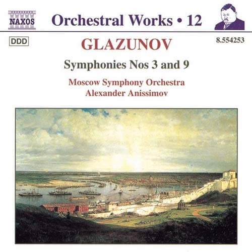 Glazunov: Symfonier 3 & 9 (CD)