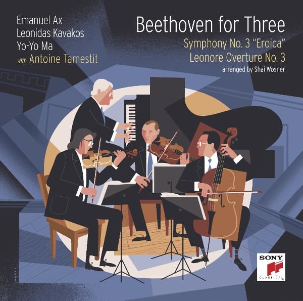 Ax Emanuel/Yo-Yo Ma/Kavakos: Beethoven for Three (CD)