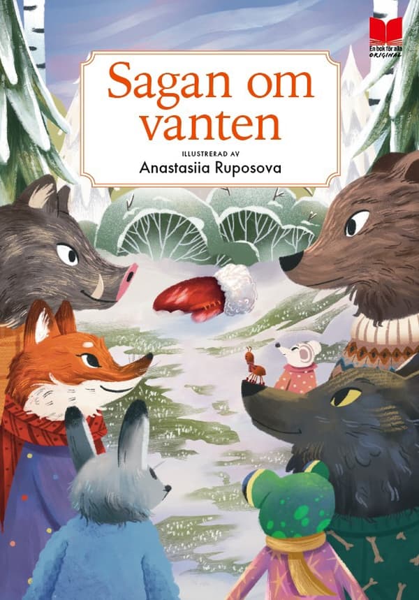 Sagan Om Vanten (Kirja / Kartonkikirja)