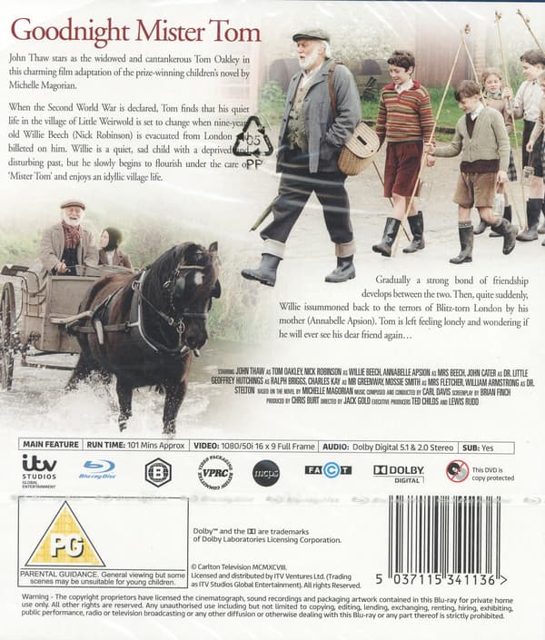 Goodnight Mister Tom (Blu-ray)
