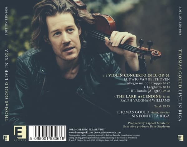 Gould Thomas: Live in Riga (CD)