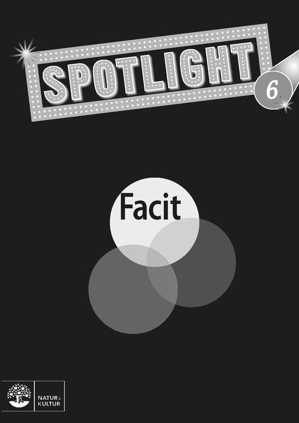 Spotlight 6 Facit (Kirja / Nidottu)