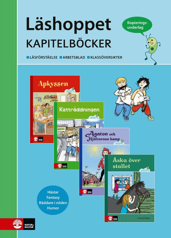 Läshoppet Kopieringsunderlag Kapitelböcker (Bok / Spiral)