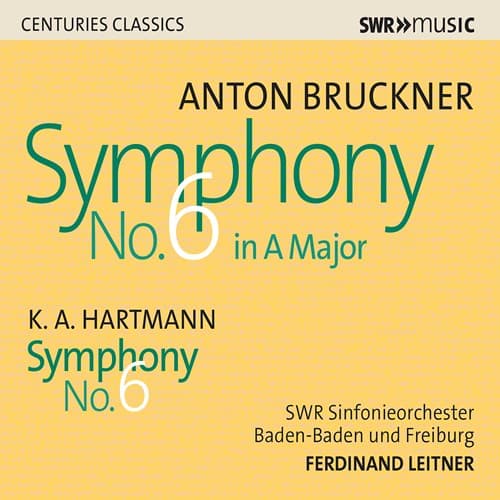 Bruckner / Hartmann: Symphony No 6 (CD)