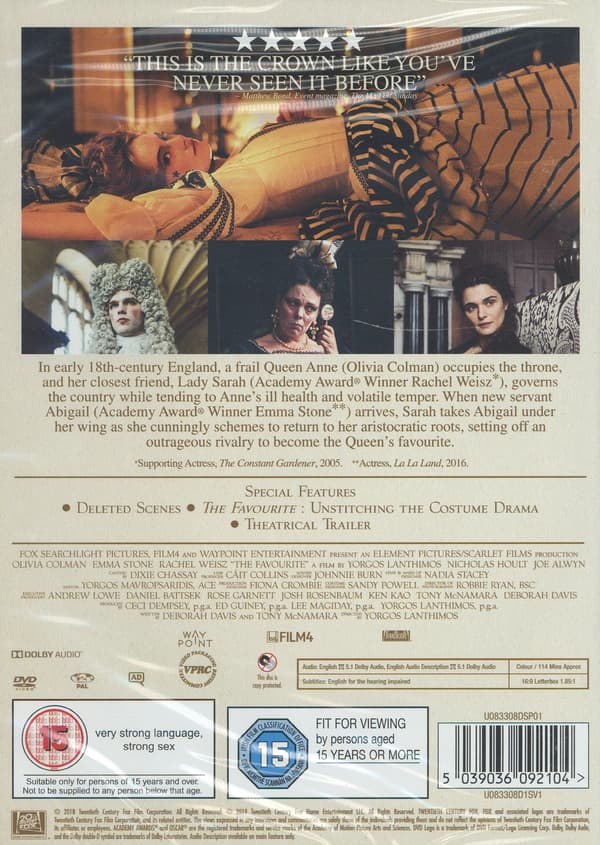 The Favourite (DVD)