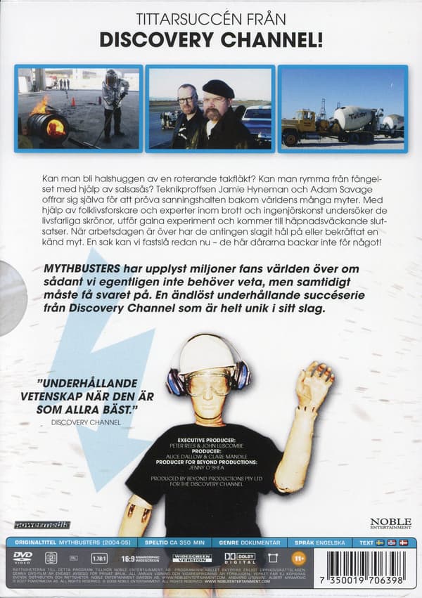 Mythbusters vol 4 (3 DVD)