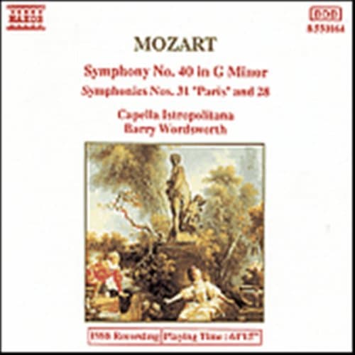 Mozart: Symfonier 40/28/31 (CD)