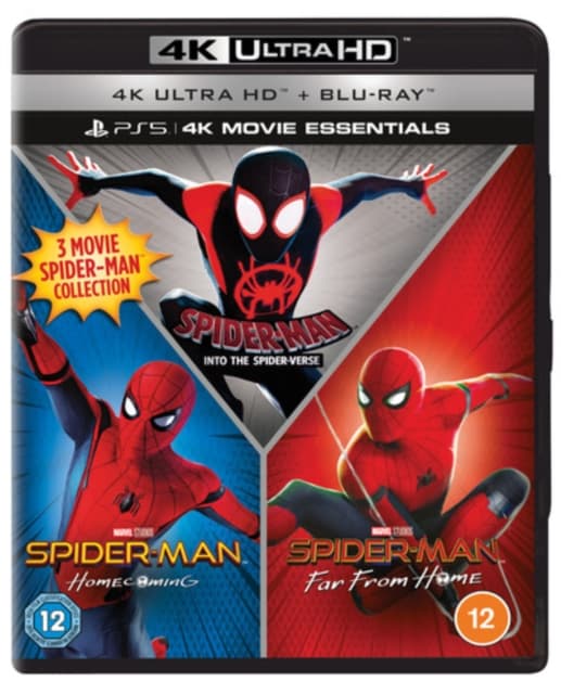 Spider-Man: Homecoming/Into the Spider-verse/Far (2 4K UHD)