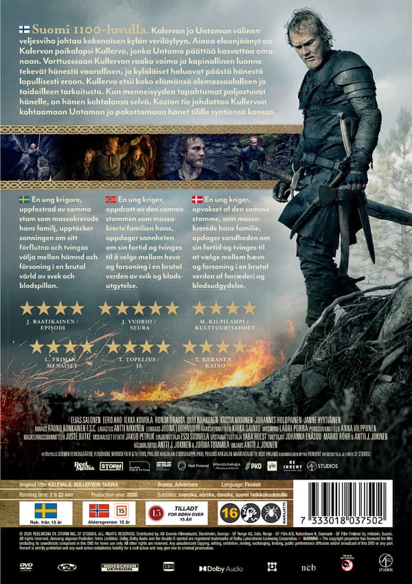 Kalevala: Kullervon tarina (DVD)