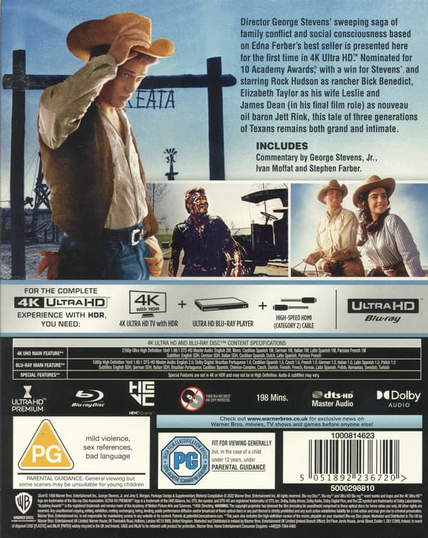 Jätten / Giant / Giant (4K UHD + Blu-ray)