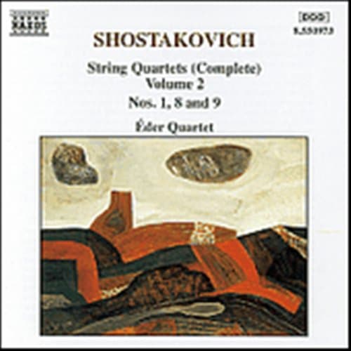 Sjostakovitj: Strygekvartet 1 / 8 / 9 (CD)