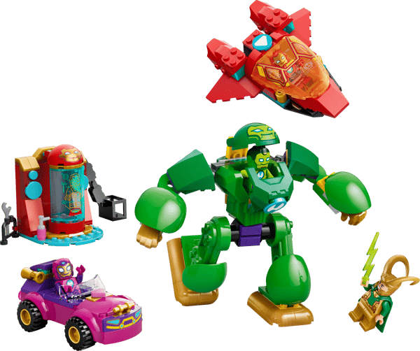 LEGO - Disney Junior Marvel - Loki vs. Team Iron Man