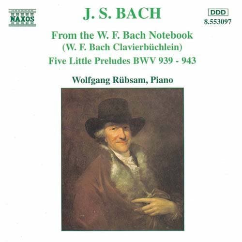 Bach: From The WF Bach Notebook (CD)