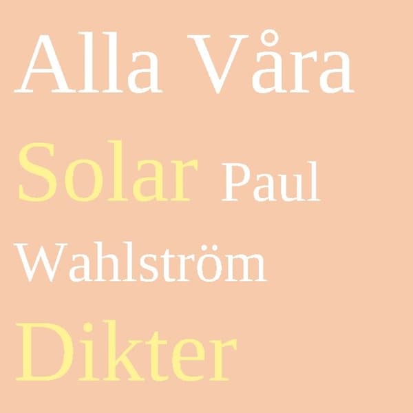 Alla Våra Solar (Bok / Häftad)
