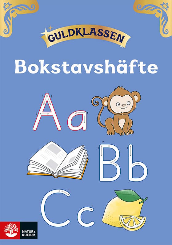 Guldklassen Åk 1 Bokstavshäfte (10-Pack) (Bok / Häftad)