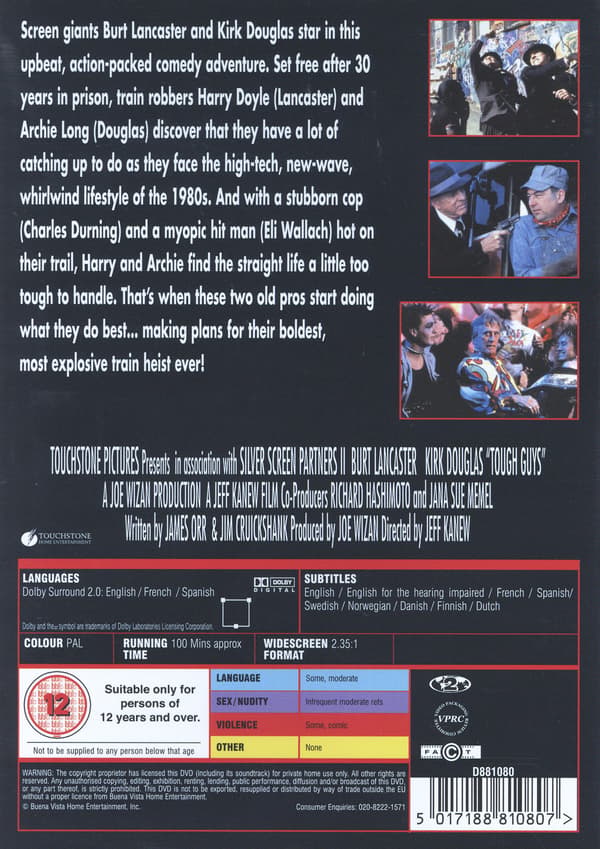 Hårda grabbar / Tough Guys (DVD)