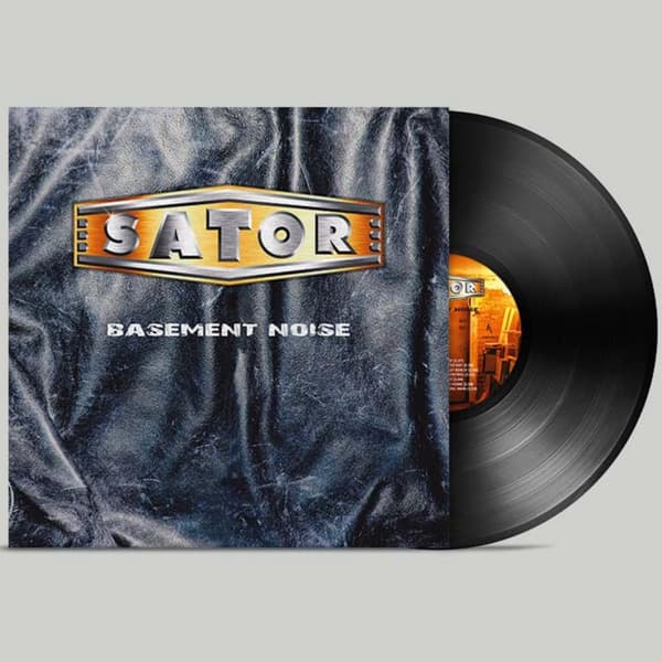 Sator: Basement noise (Sort) (Vinyl LP)