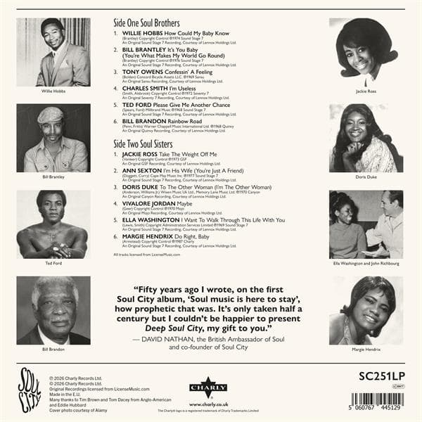 Deep Soul City (Vinyyli-LP)